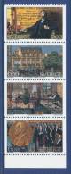 Sweden 1995 Facit # 1934-1937. Alfred Nobel's Will 100 Years. Se-tenant Pane Booklet H465, MNH (**) - Unused Stamps