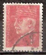 Timbre France Y&T N° 514 (4) Obl.  Type Pétain (Houriez).  1 F. Rouge. Cote 0,15 € - 1941-42 Pétain