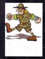 SCOUTISME,SCOUT,SCOUTING,HUMOR POST CARD UNUSED. - Movimiento Scout