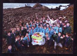 SCOUTISME,SCOUT,SCOUTING,THE BIG LUNCH SCOUTS , POST CARD UNUSED. - Scoutismo