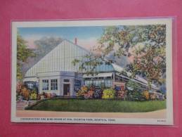 Tennessee > Memphis  Conservatory & Bird House At Zoo Linen--    --- Ref 808 - Memphis
