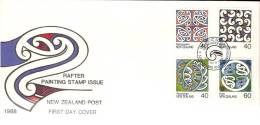 New Zealand 1988 Rafter Painting FDC - FDC