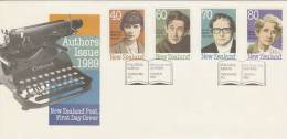New Zealand 1989 Authors FDC - FDC
