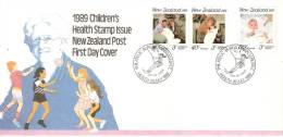 New Zealand 1989 Children's Health Stamp Issue FDC - FDC