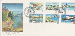 New Zealand 1989 Heritage The Sea FDC - FDC