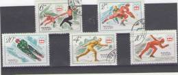 URSS, Jeux Olympiques  Innsbruck 1976 Olympic Série Complète Cote 2,25€ - Inverno1976: Innsbruck