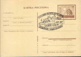 Poland-Postal Stationery Postcard 1971-60 Years Of Participation Cruiser "Aurora" The Great Of October 1917 Revolution - WO1