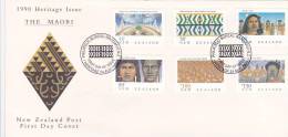 New Zealand 1990 The Maori FDC - FDC