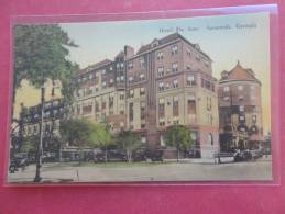 > GA - Georgia > Savannah Hotel De Soto 1938 Cancel Hand Colored  Ref 809 - Savannah