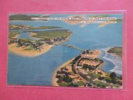 - Florida > St Petersburg   Treasure Island & Madeira Bridge  Linen 1956 Cancel-- ---  -------ref 809 - St Petersburg