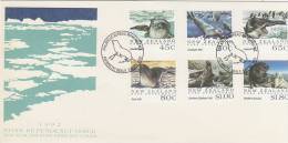 New Zealand 1992 Ross Dependency Animals FDC - FDC