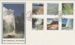 New Zealand 1993 Thermal Wonders FDC - FDC