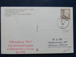 A2524   CP   BALLONPOST - Lettres & Documents