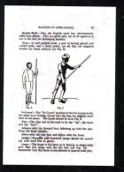 SCOUTISME,BOY SCOUT QUARTERSTAFF , POST CARD UNUSED. - Scouting