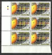 INDIA, 2008, Centenary Of The Discovery Of The Evershed Effect, Block Of 6 With Traffic Lights,   MNH, (**) - Neufs