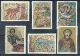 YU 1970-1369-74 MOSAIKKUNST, YUGOSLAVIA, 1 X 6v, MNH - Unused Stamps