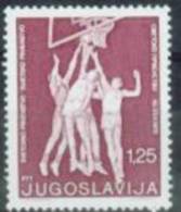 YU 1970-1378 BASKETBALL WORLDCHAMPIONSHIP, YUGOSLAVIA, 1 X 1v, MNH - Nuevos