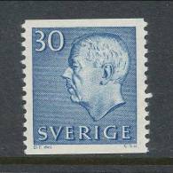 Sweden 1961 Facit # 421 A,  Gustaf VI Adolf, Type III, See Scann, MNH (**) - Unused Stamps