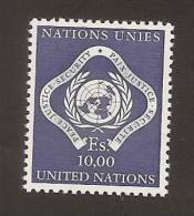 ONU Geneve NEW Yvert 15 Euros - Unused Stamps