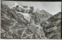 Cp Photo Wurgler N° 256 GLETSCH  Galenstock Rhonegletscher Route Dans Montagne Pas Voyagé +- 1950 - Lens