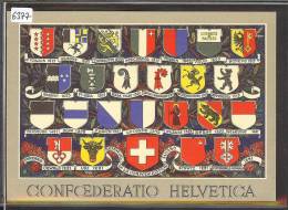 FORMAT 10x15 - DRAPEAUX DES CANTONS SUISSES - CONFOEDERATIO HELVETICAE - TB - St. Anton