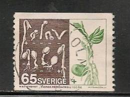SWEDEN - 1976  FLORA - PLANTS  - Yvert # 922 - USED - Gebraucht
