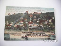 Loschwotz. - Bergschwebebahn Loschwitzhöhe. (22 - 9 - 1912) - Loessnitz