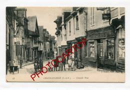 Grande Rue-Enfants-Animation-Commerces-CHATEAUGIRON-etat TB- - Châteaugiron