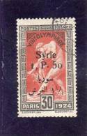 Syrie:année 1924 (surcharge Bilingue)  N°151 Oblitéré - Andere & Zonder Classificatie