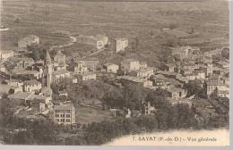 63....PUY DE DOME....SAYAT.......VUE GENERALE.....ECRI T E .. ... . ‹(•¿• )› - Autres & Non Classés