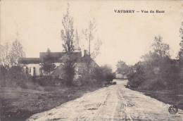VAUDREY.  _  Vue Du Haut. Animée Vers Le Petit Pont. Voiture. - Other & Unclassified