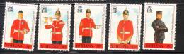 St. Helena 1990 Military Uniforms Soldiers MNH - Isola Di Sant'Elena