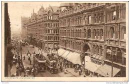 MANCHESTER - Deansgate  ( LES TRAMWAYS ) - Manchester