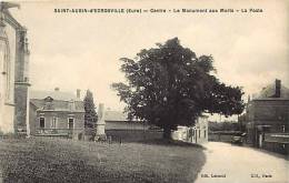 Departements Div- Eure -ref E455-saint Aubin D Ecrosville - St Aubin D Ecrosville -monument Aux Morts-carte Bon Etat   - - Saint-Aubin-d'Ecrosville