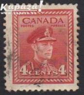 1943 - CANADA - Y&T 209 - Scott 254 [George VI (1895-1952)] - Used Stamps