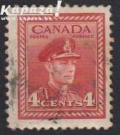 1943 - CANADA - Y&T 209 - Scott 254 [George VI (1895-1952)] - Gebruikt