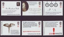 GRAND-BRETAGNE 2004 - 250e Ann De La Royal Society Of Arts - 6v Neufs// Mnh - Nuovi