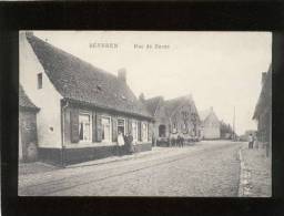 Béveren Rue De Zurne Pas D'édit. Estaminet Café  , Rails Du Train Tramway à Vapeur - Beveren-Waas