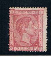 ESPAÑA. 25 Cts Alfonso XII. Sello Nuevo Y Sin Goma. Edifil 166 (*) - Unused Stamps