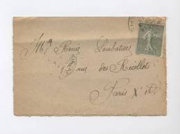 Lettre-militaire -1918 -100.15 - War Stamps