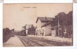 88 CHATENOIS La Gare Train - Chatenois