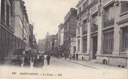 Saint Denis 93 -  Immeubles Rue Poste - L'Ile Saint Denis