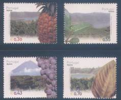 Portugal Açores Héritage Raisins Tabac Thé Ananas 2003 ** Azores Heritage Grapes Tobacco Tea Pineapples ** - Unused Stamps