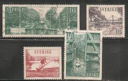 SWEDEN - 1979  - Yvert # 1048/1052 Part Of The Set  - USED - Oblitérés