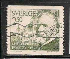 SWEDEN - 1979 PRIX NOBEL - NOBEL AWARD   - Yvert # 1077- USED - Oblitérés