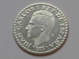 Espagne - Spain - 1 Una Peseta  1975 - Juan Carlos I Rey De Espana **** EN ACHAT IMMEDIAT **** - Altri & Non Classificati