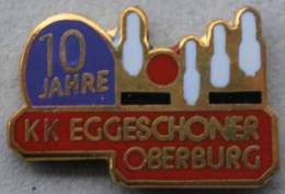 10 JAHRE - ANS -  BOWLING CLUB KK  EGGESCHONER OBERBURG SCHWEIZ - SUISSE     -         (ROUGE) - Bowling