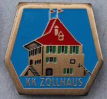 BOWLING CLUB DES DOUANIERS - KK ZOLLHAUS - SCHWEIZ  - SUISSE - SVIZZERA - SWITZERLAND - SWISS     -         (ROUGE) - Bowling