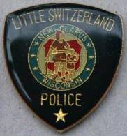 LITTLE SWITERLAND - NEW GLARUS POLICE - GUILLAUME TELL -          (ROUGE) - Polizia