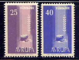Turkey, Yvert No 1412/1413, MNH - Unused Stamps